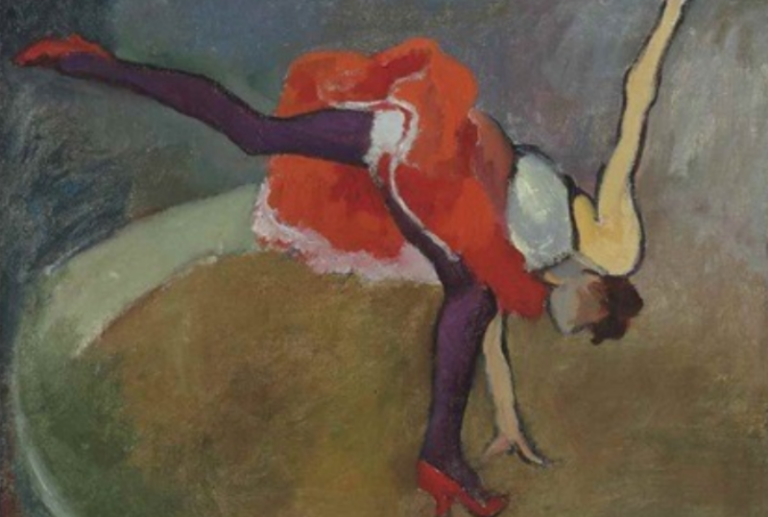 Suzanne Valadon, L’Acrobate ou La Roue, 1916