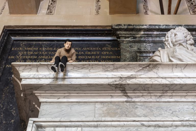 Maurizio Cattelan, Mini-Me, BLENHEIM PALACE, 1999