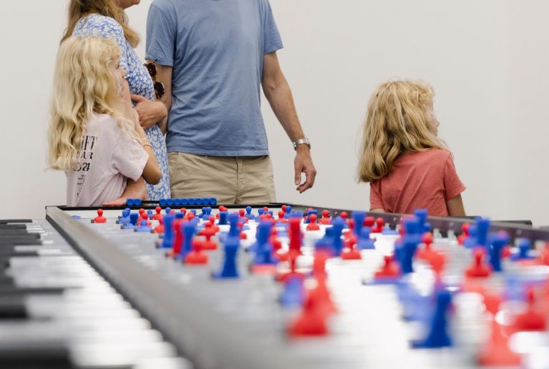Maurizio Cattelan, Stadium, 1991