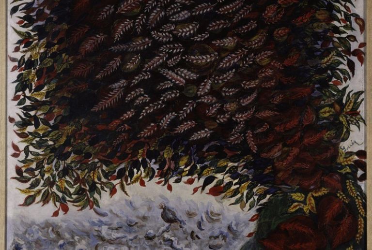Séraphine Louis, dite Séraphine de Senlis, Arbre rouge, vers 1928-1930