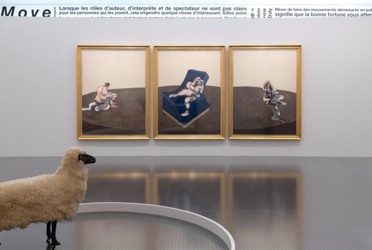 Francis Bacon, Three Figures in a Room ,[1964]