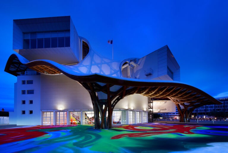 Katharina Grosse Déplacer les étoiles, 2024, vue de l’exposition au Centre Pompidou-Metz