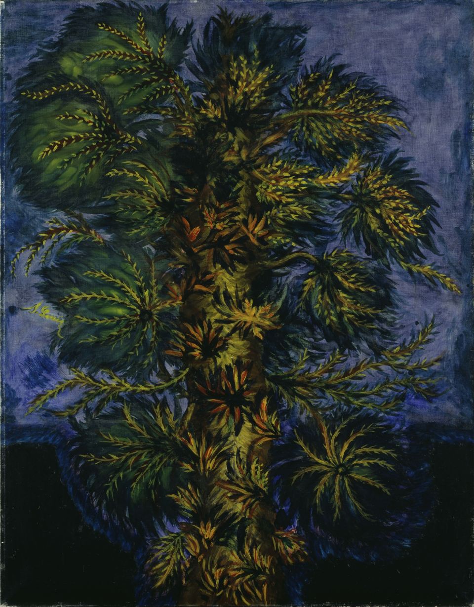 Séraphine Louis, dite Séraphine de Senlis, La Séraphine bleue, vers 1930