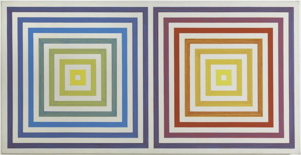 François Morellet, Du jaune au violet,1956