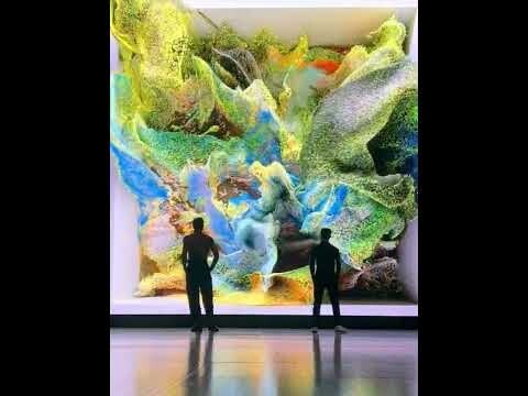 Refik Anadol, Machine Hallucinations. Rêves de nature, Centre Pompidou-Metz, France, 2022