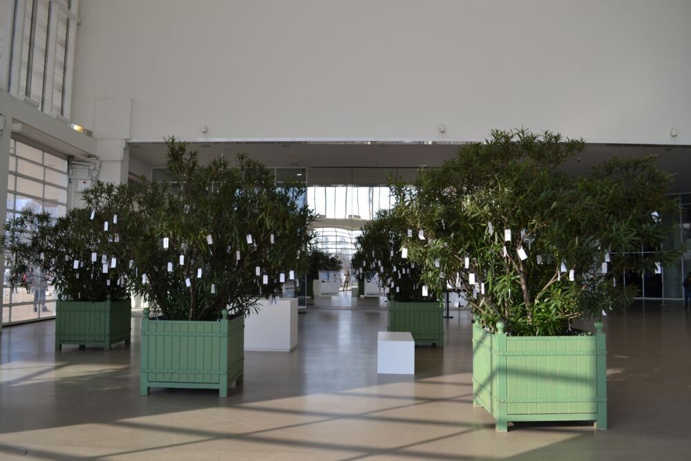 Yoko Ono, Wish Tree, Centre Pompidou-Metz, 2015