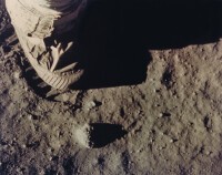 NASA, Mission Apollo 11 - Pied de Buzz Aldrin sur le sol lunaire, 1969