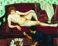 Suzanne Valadon, L'avenir dévoilé ou la tireuse de cartes, 1912