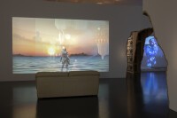 LaTurbo Avedon, Permanent Sunset, 2020-présent et Keiken, Morphogenic Angels (détail), 2023