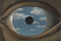 René Magritte, The False Mirror [Le Faux Miroir], 192