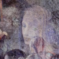 Bracha L. Ettinger, Angel of Carriance — Homage to Leonardo (détail), 2025