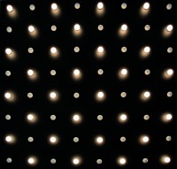 François Morellet, 64 lampes avec 4 rythmes superposés, 1963