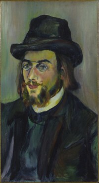 Suzanne Valadon, Portrait d’Erik Satie, 1892-1893