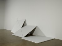 François Morellet, Ligne continue sur 4 plans inclinés à 0°, 30°, 60°, 90°, 1978