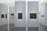 François Morellet, Peinture, 1949, Peinture, 1949, Oiseau vorace, 1949, Composition n°19, 1948, Peinture, 1950, Peinture, 1948, Peinture, 1947 et Peinture, 1946