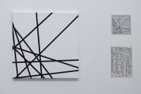 François Morellet, 10 lignes au hasard, 1975