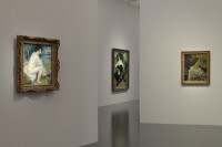 Pierre Auguste Renoir, Femme nue dans un paysage, 1883, Suzanne Valadon, Marie Coca et sa fille Gilberte, 1913 et Autoportrait, 1911
