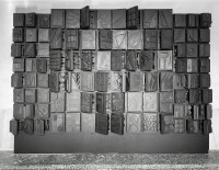 Louise Nevelson, Black Secret Wall, 1970