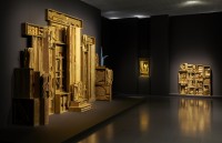 Louise Nevelson, An American Tribute to the British People, 1960-1964, Royal Fire, 1960 et Royal Tide II, 1961