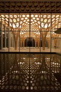 Shigeru Ban, Club-house du golf Haesley Nine Bridges, Corée du Sud, Yeoju, 2010