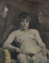 Henri de Toulouse-Lautrec, La Grosse Maria, 1884