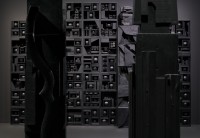 Louise Nevelson, Rain Forest Wall, 1967, Rain Forest Column VII, 1962-1964 et Rain Forest Column XXIII, 1964-1967