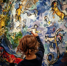 Yvette Cauquil-Prince (maître d’œuvre), d’après Marc Chagall, *La Paix* (détail), 1991-1994