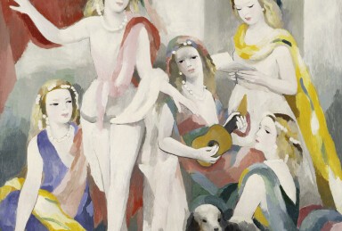Marie Laurencin, La Répétition, 1936
