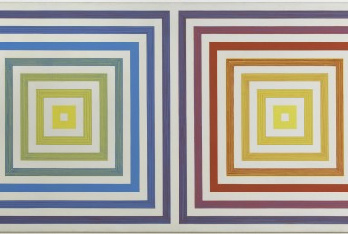 François Morellet, Du jaune au violet,1956
