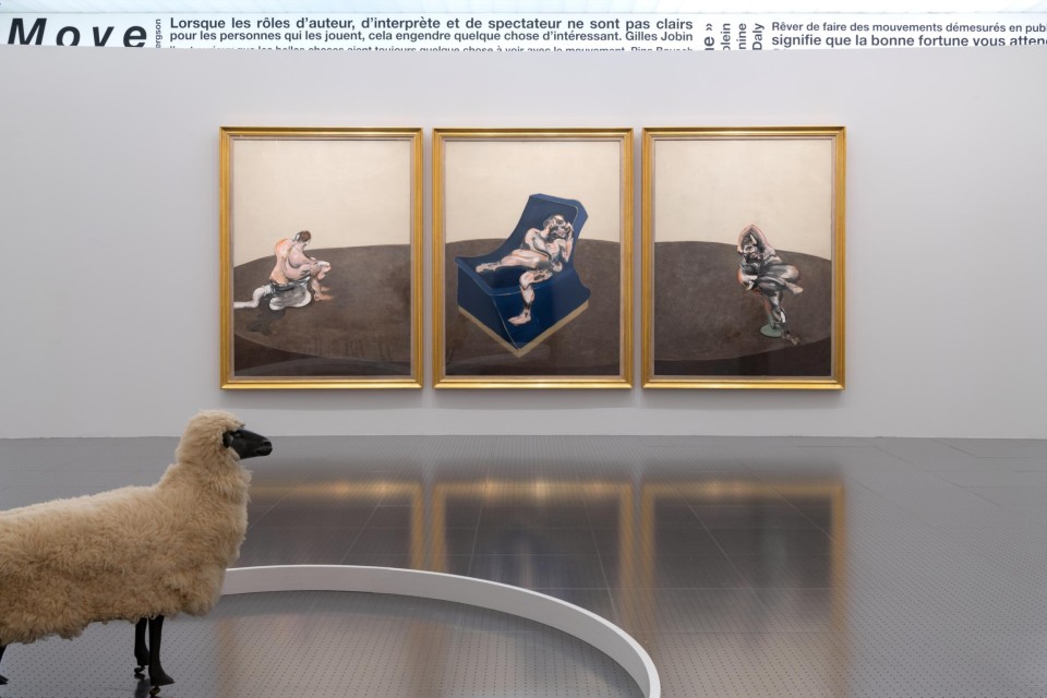 Francis Bacon, Three Figures in a Room ,[1964]