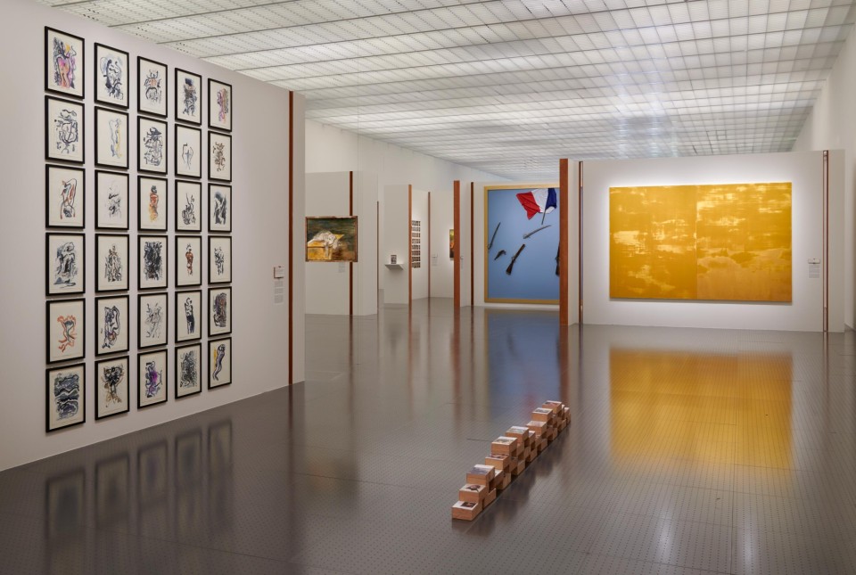 Exposition Copistes : Julie Mehretu, Jill Mulleady, Bertrand Lavier, Claire Fontaine et Koo Jeong A