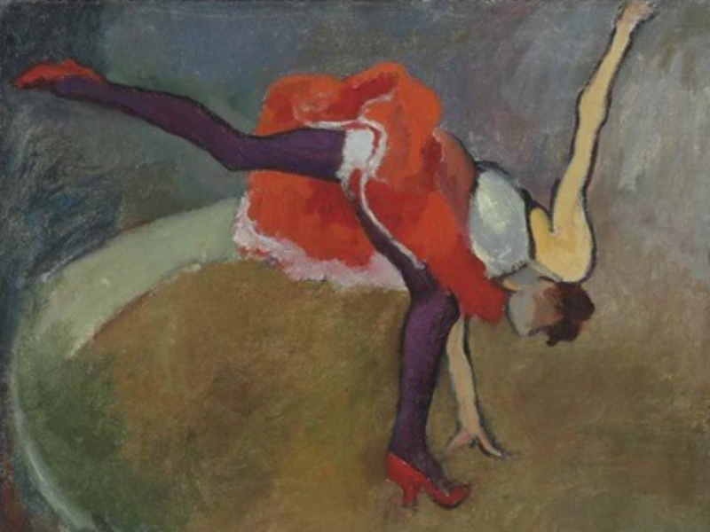Suzanne Valadon, L’Acrobate ou La Roue, 1916